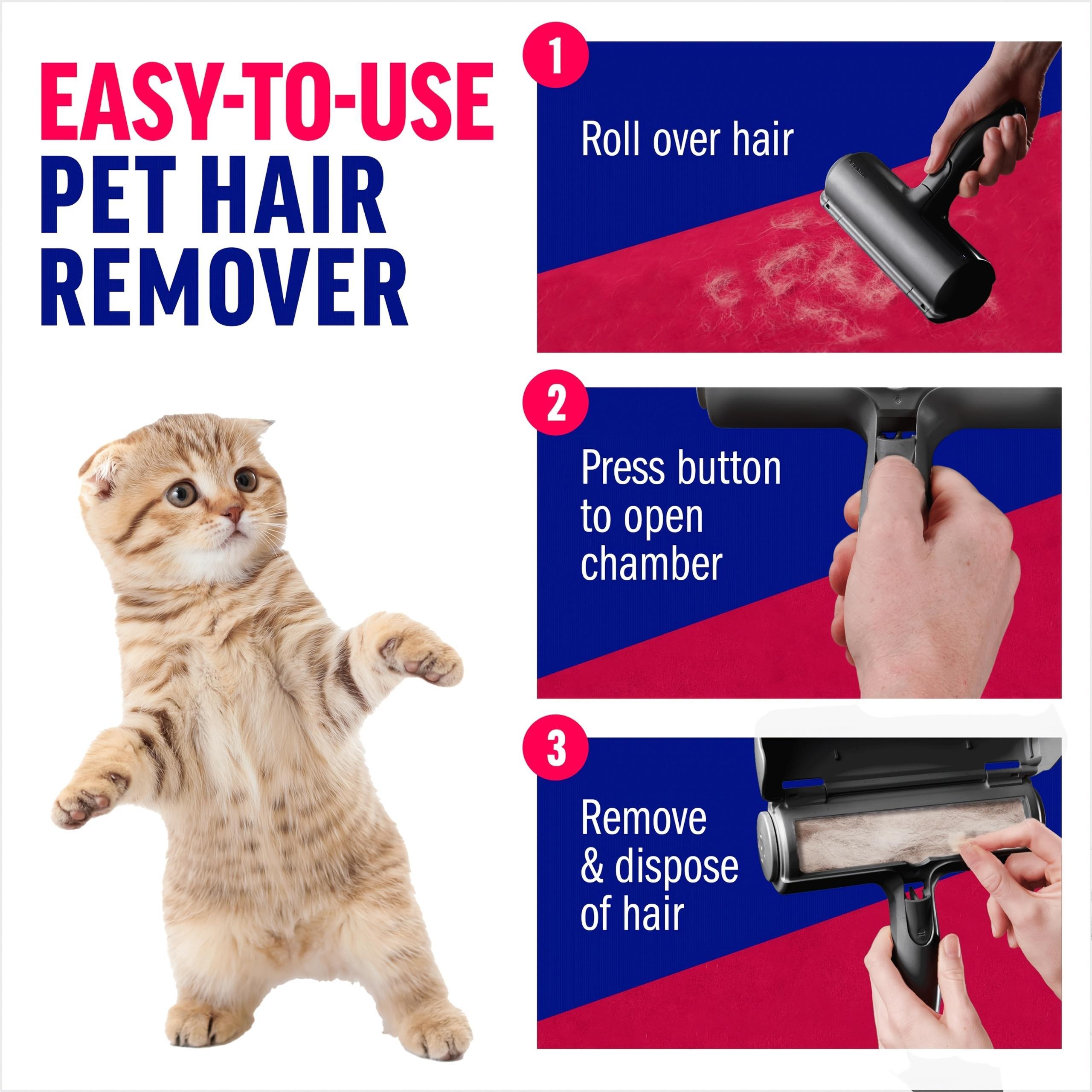 Pet Hair Remover With Reusable Sticky Applicator