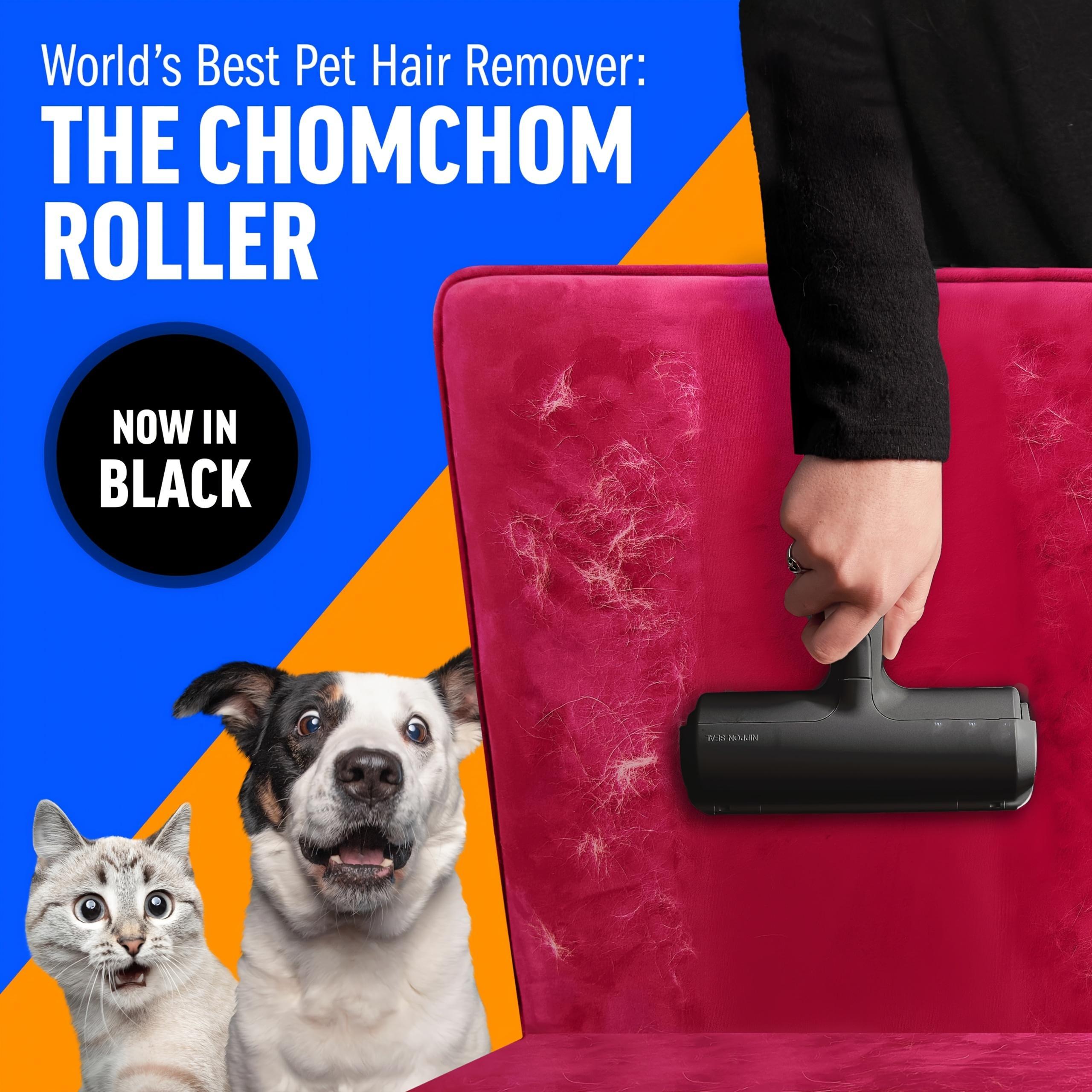 Pet Hair Remover With Reusable Sticky Applicator